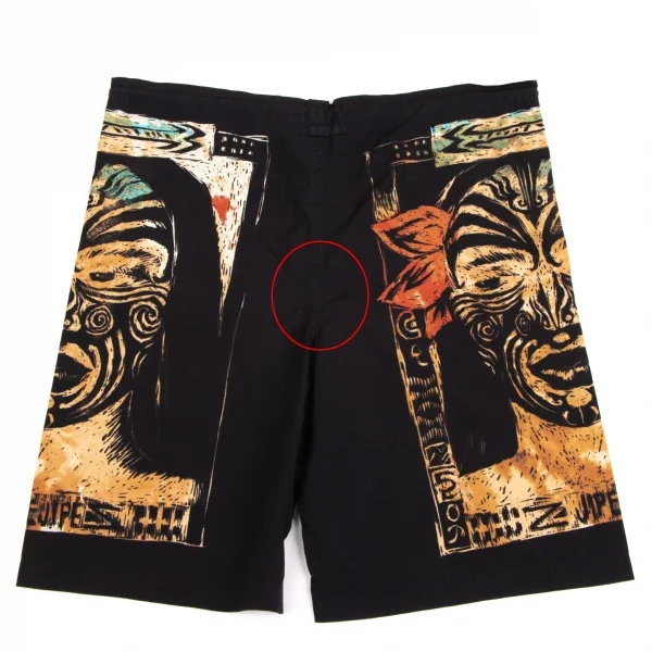 Jean Paul GAULTIER HOMME Native Printed Cotton Shorts K-134762_010