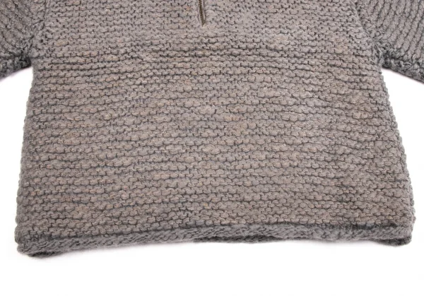 Jean Paul GAULTIER MAILLE Glitter Painted Zip Neck Knit K-134764_007