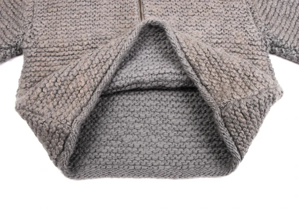 Jean Paul GAULTIER MAILLE Glitter Painted Zip Neck Knit K-134764_008