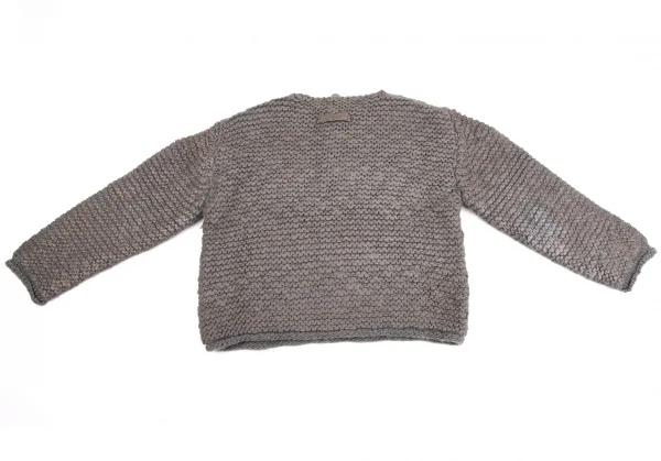 Jean Paul GAULTIER MAILLE Glitter Painted Zip Neck Knit K-134764_009