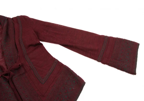 Jean Paul GAULTIER MAILLE FEMME Native Jacquard Cardigan K-134765_005