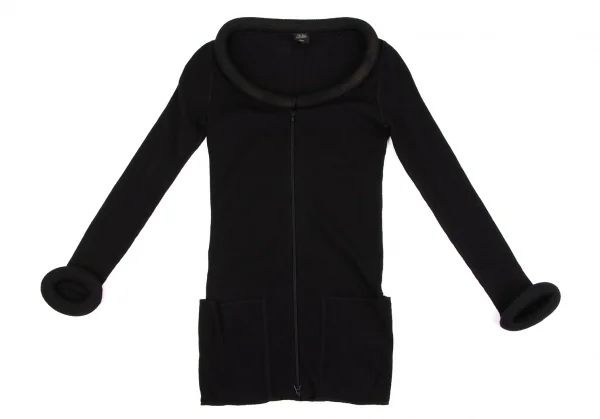 Jean Paul GAULTIER FEMME Ring Neck Zip Knit K-134776_002