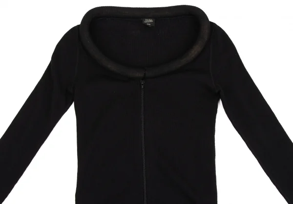 Jean Paul GAULTIER FEMME Ring Neck Zip Knit K-134776_003