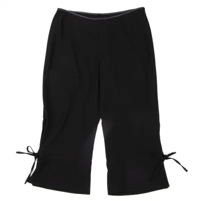 Jean-Paul GAULTIER FEMME Hem Drawstring Cropped Pants