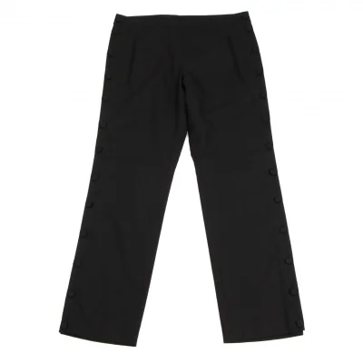 Jean Paul GAULTIER CLASSIQUE Side Button Summer Wool Pants