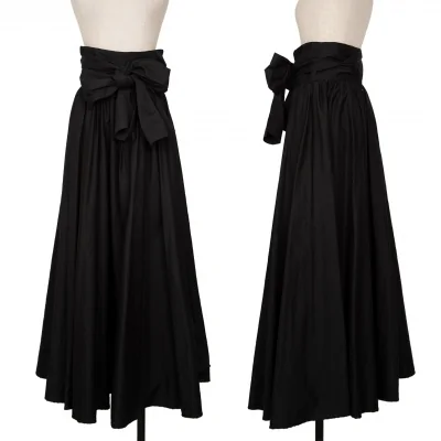 Jean Paul GAULTIER CLASSIQUE Strap Design Cotton Long Skirt