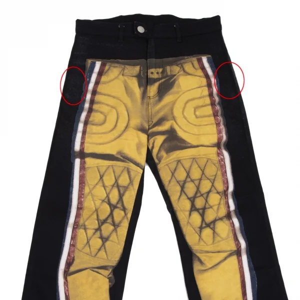 GAULTIER JEAN'S Biker Pants Printed Pants K-134810_002