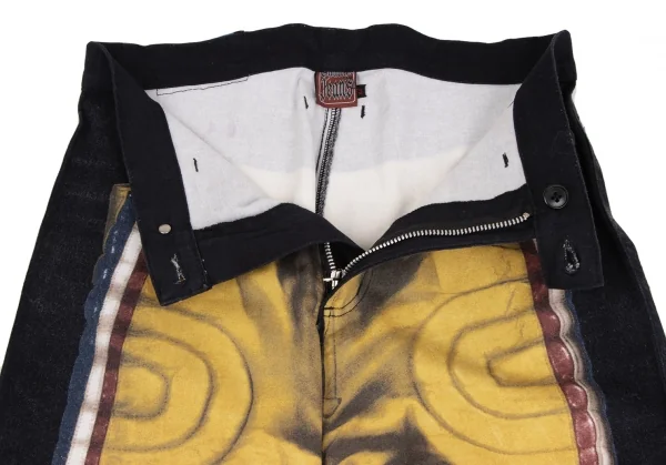 GAULTIER JEAN'S Biker Pants Printed Pants K-134810_007
