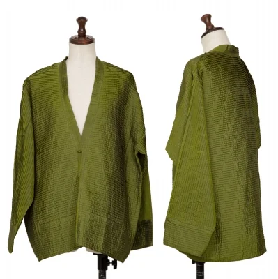ASHA BY MDS Silk Pleats Cardigan