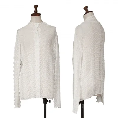 ISSEY MIYAKE FETE Poly Pleated Blouse