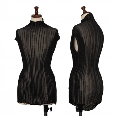 Unbranded Pleated Sleeveless Shirt