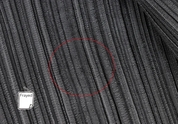 イッセイミヤケ フェットISSEY MIYAKE FETE A.POC INSIDE グラデーションプリーツリバーシブルジャケット 紺黒グレー2 K-134858_011