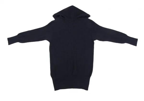 45R Cotton Hoodie V Neck Knit Sweater K-134867_011