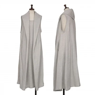 SENSOUNICO MOYURU Cotton Sleeveless Drape Dress