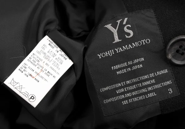 Y's Sleeve Layered Half Coat K-134879_016