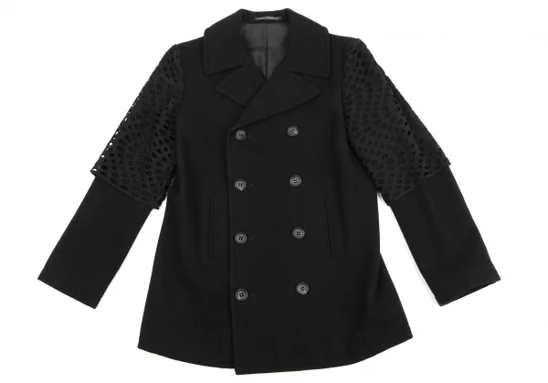Y's Sleeve Layered Half Coat K-134879_002