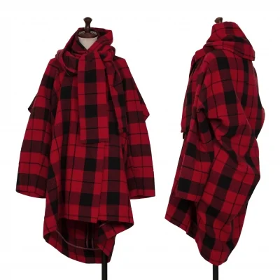 Vivienne Westwood Red Label Wool Nylon Stole Design Jacket