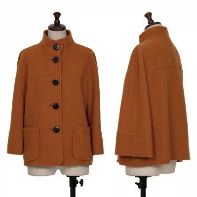 YOSHIE INABA Nylon Wool Knit Jacket