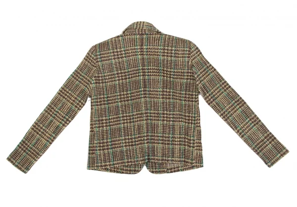 PLEATS PLEASE Tweed Printed Jacket & Tuck Skirt K-134917_010