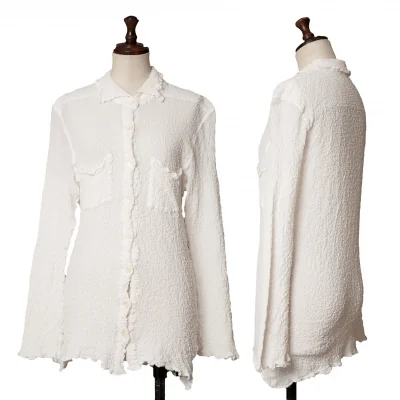 ISSEY MIYAKE me Cauliflower Long Sleeve Shirt