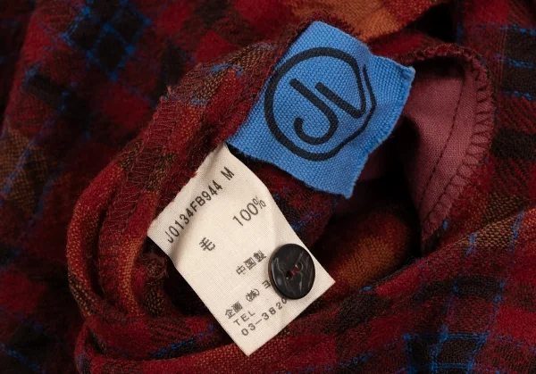 JURGEN LEHL Wool Check Dress K-134934_014