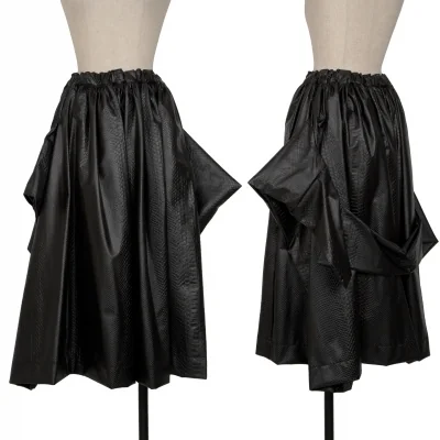 COMME des GARCONS Faux Python Skirt