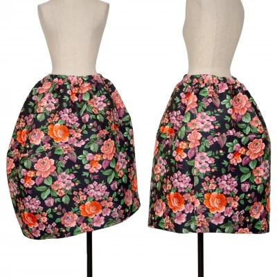 COMME des GARCONS Floral Jacquard Skirt
