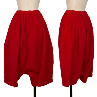 COMME des GARCONS GIRL Dyed Mohair Wool Dropped Crotch Pants