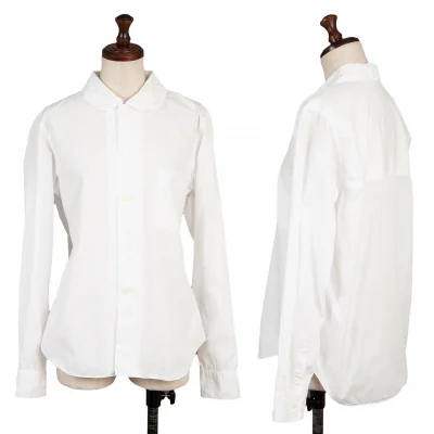 BLACK COMME des GARCONS Cotton Round Collar Shirt