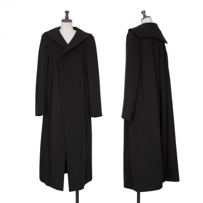 COMME des GARCONS Wool Lining Floral Pattern Coat