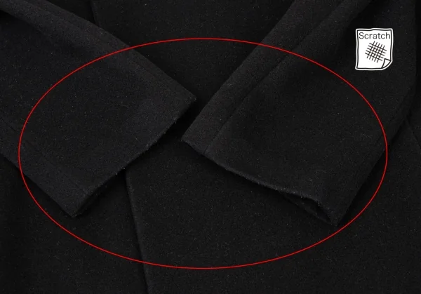 COMME des GARCONS Wool Lining Floral Pattern Coat K-134986_006