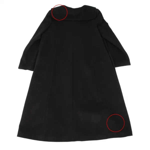 COMME des GARCONS Wool Lining Floral Pattern Coat K-134986_015