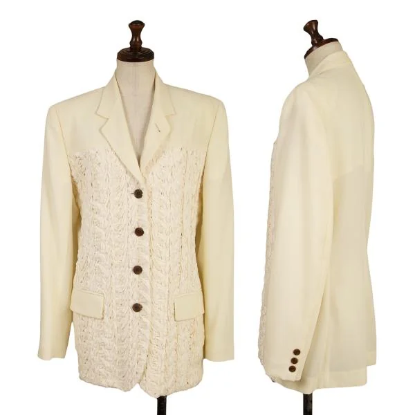 Jean Paul GAULTIER FEMME Embellished Design Jacket & Skirt K-134990_002