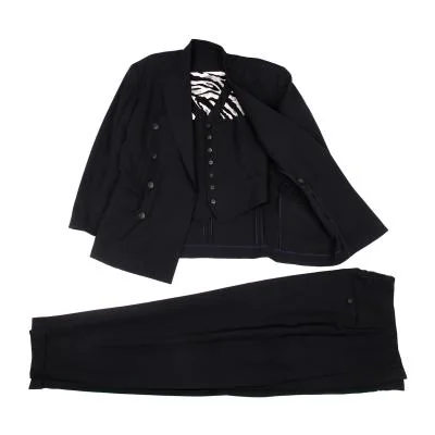 Jean Paul GAULTIER HOMME Wool Nylon Jacket Vest & Pants