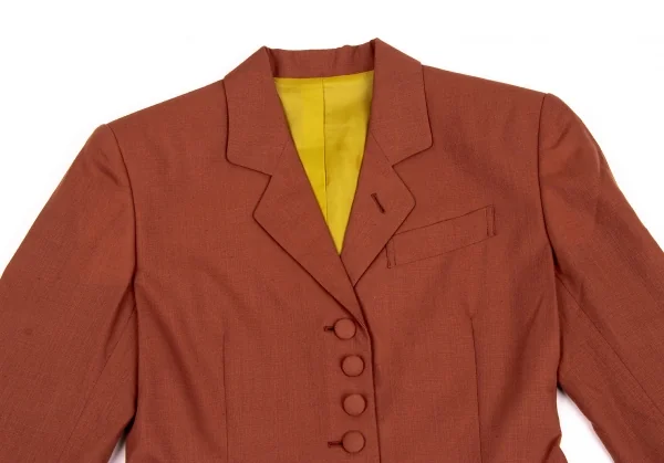 Jean-Paul GAULTIER FEMME Faux Button Wool Poly Jacket K-135017_003