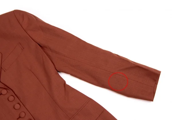 Jean-Paul GAULTIER FEMME Faux Button Wool Poly Jacket K-135017_006