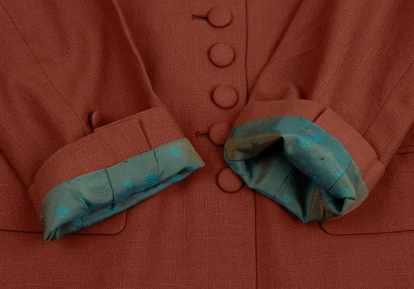 Jean-Paul GAULTIER FEMME Faux Button Wool Poly Jacket K-135017_009