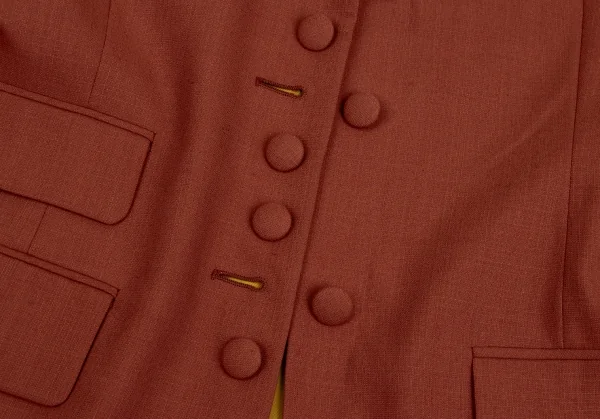 Jean-Paul GAULTIER FEMME Faux Button Wool Poly Jacket K-135017_012