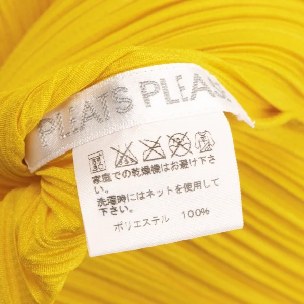 プリーツプリーズPLEATS PLEASE ジグザグカットネック半袖