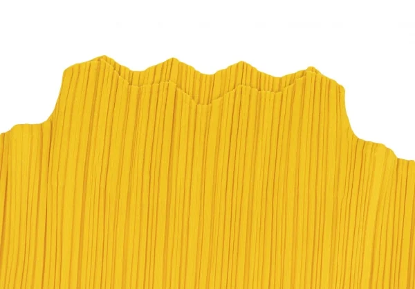 激安ブランド プリーツプリーズPLEATS PLEASE ジグザグカットネック半袖 トップス