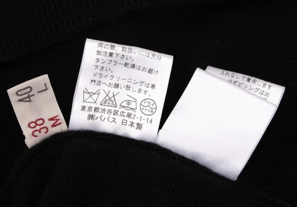 Mademoiselle NON NON Cashmere Point Embroidery Knit Sweater K-135063_013