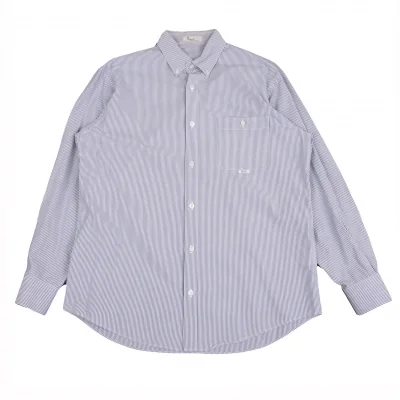 Papas Cotton Striped Long Sleeve Shirt