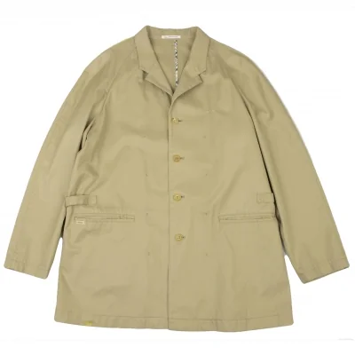 Papas Raglan Sleeve Side Belted Design Jacket
