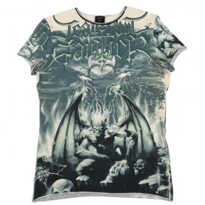 Jean Paul GAULTIER HOMME Gargoyle Printed T Shirt