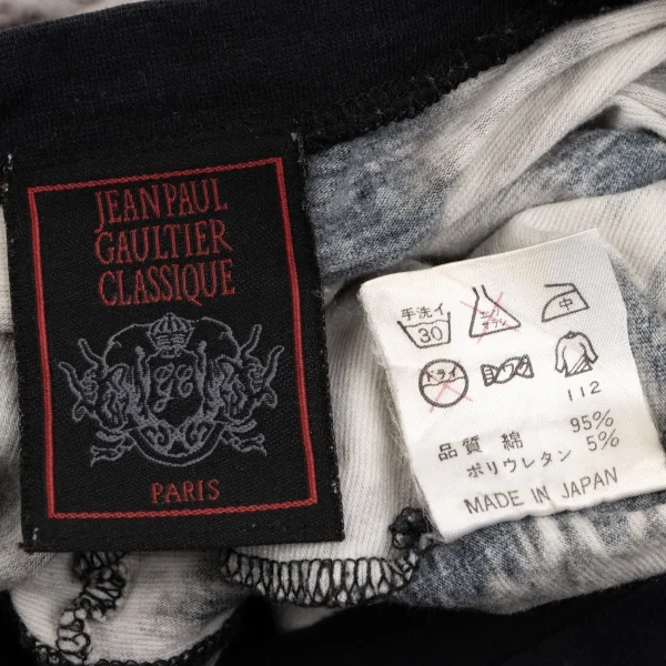 Jean-Paul GAULTIER CLASSIQUE Logo Printed T Shirt K-135141_016
