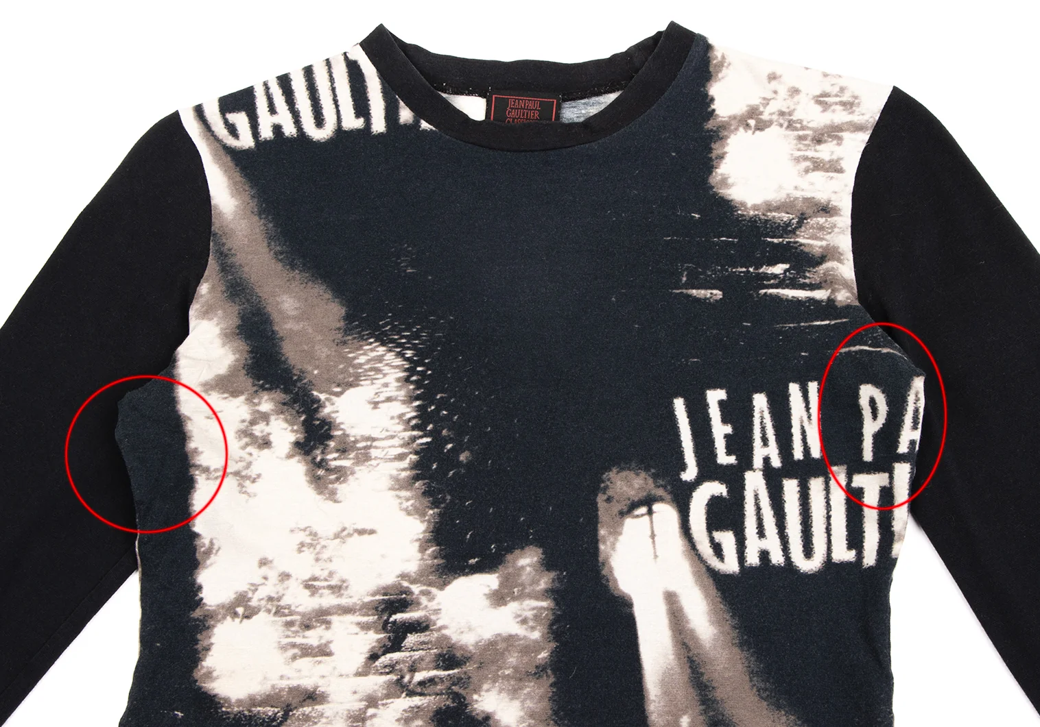 JEAN PAUL GAULTIER CLASSIQUE 黒 カットソー ジャンポールゴルチエ クラシックJean Paul GAULTIER CLASSIQUE