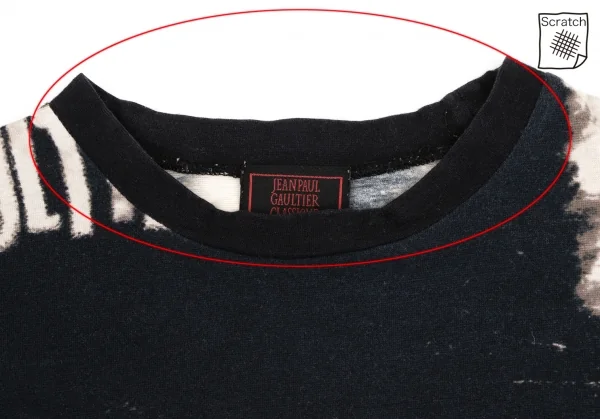 Jean-Paul GAULTIER CLASSIQUE Logo Printed T Shirt K-135141_006