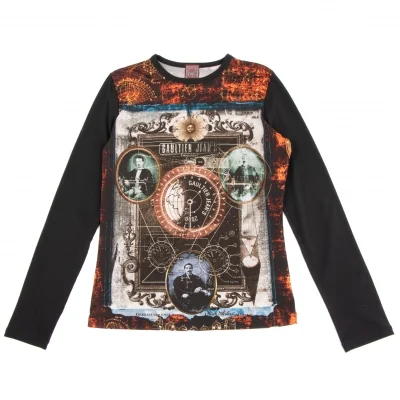 GAULTIER JEAN'S Printed Long Sleeve T Shirt