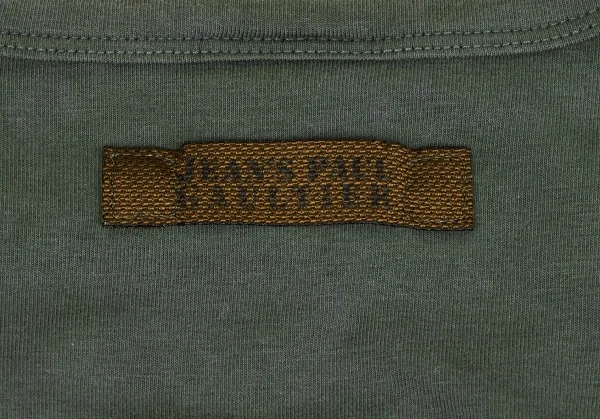 ジーンズポールゴルチエJean's Paul GAULTIER ロゴ刺繍プリントカットソー 深緑M K-135159_016