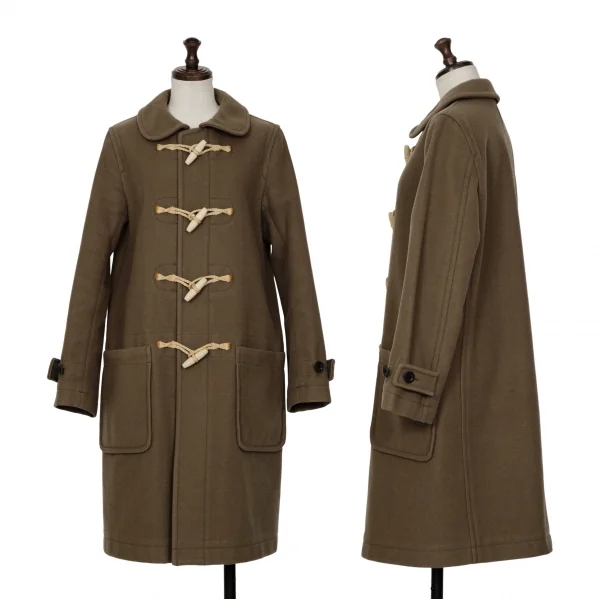 マーガレットハウエルMHL ウールラウンドカラーダッフルコート